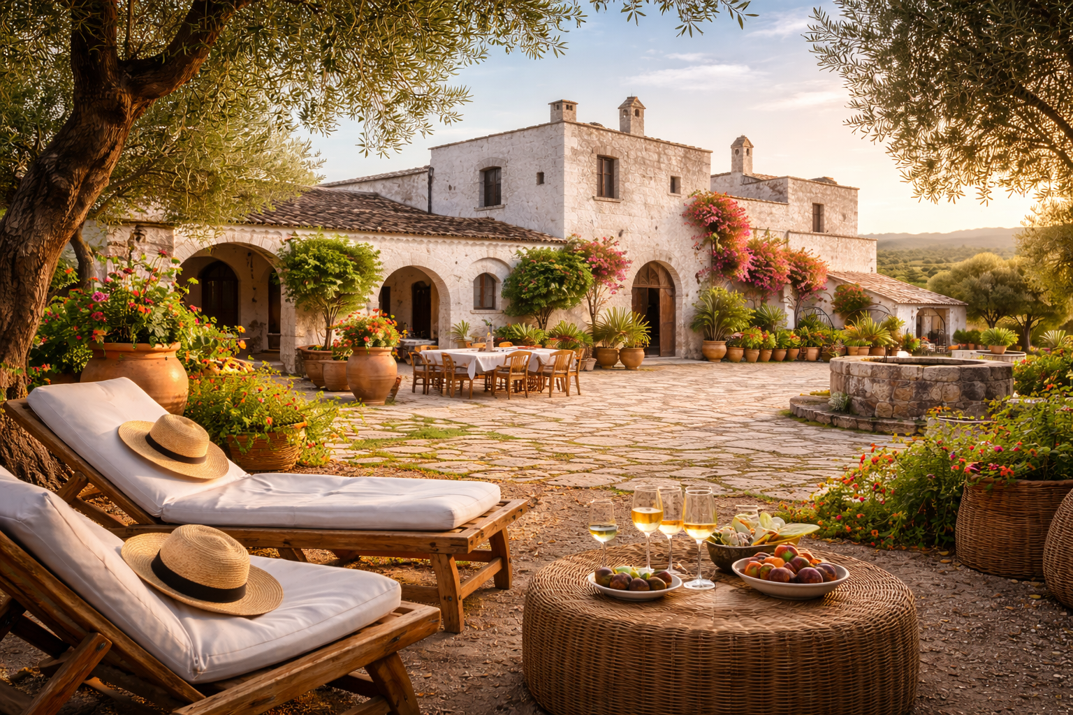 dormire in una masseria in Puglia